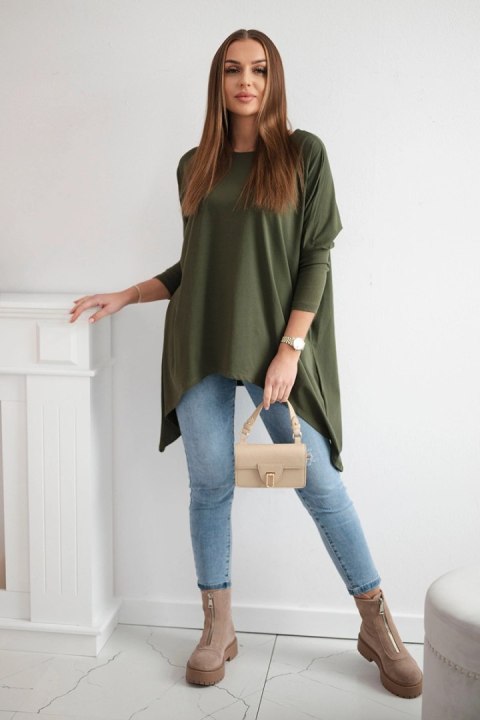 Bluzka oversize khaki