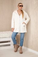 Bluza z kapturem Punto Milano Winter jasny beżowy