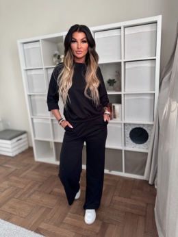 Bawełniany komplet dresowy JOSH I CZERŃ | one size