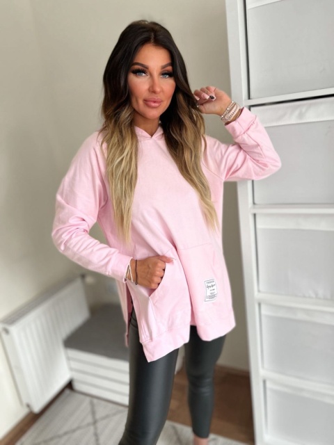 Bawełniana bluza CABO SOFT | wata cukrowa | one size | polski produkt