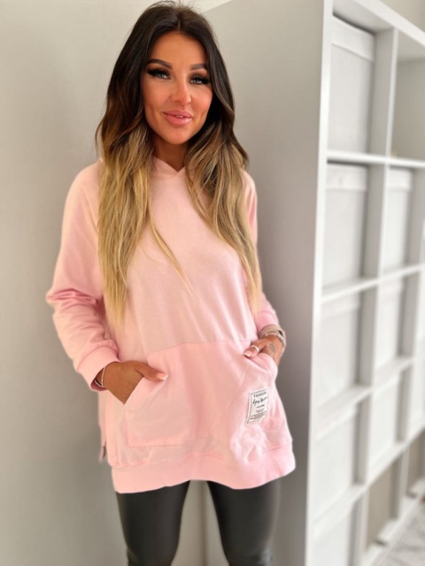 Bawełniana bluza CABO SOFT | wata cukrowa | one size | polski produkt