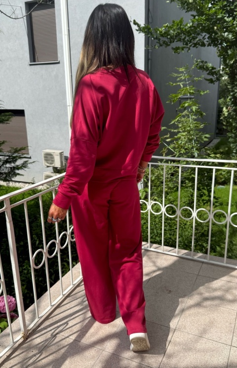 Bawełniany komplet dresowy JOSH I BORDO | one size