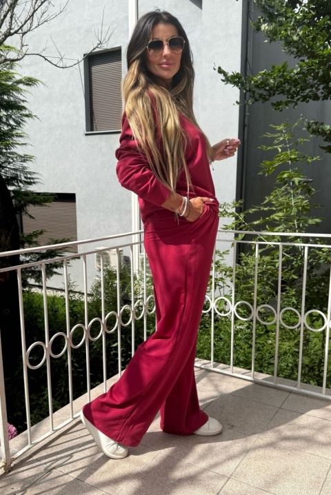 Bawełniany komplet dresowy JOSH I BORDO | one size