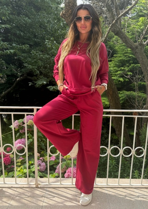 Bawełniany komplet dresowy JOSH I BORDO | one size