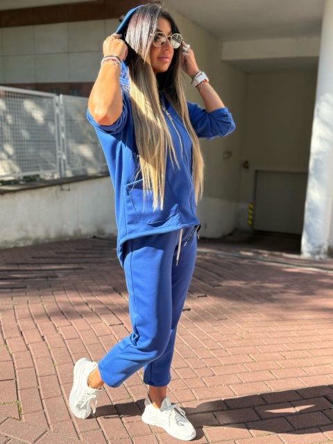 Oversize komplet dresowy z kapturem JOY I CHABER| one size