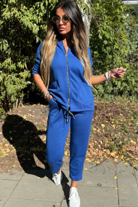 Oversize komplet dresowy z kapturem JOY I CHABER| one size