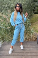 Oversize komplet dresowy MOVE I BLUE SKY | one size