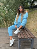 Oversize komplet dresowy MOVE I BLUE SKY | one size