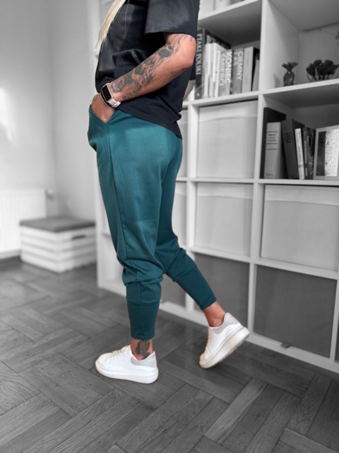 Sportowe Spodnie MICHAEL | z kieszeniami | szeroki ściągacz na nogawce | butelka | ONE SIZE