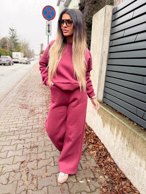 Ocieplany komplet dresowy MAURO I BORDO| one size
