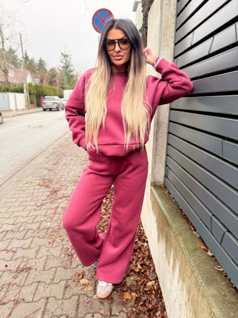 Ocieplany komplet dresowy MAURO I BORDO| one size