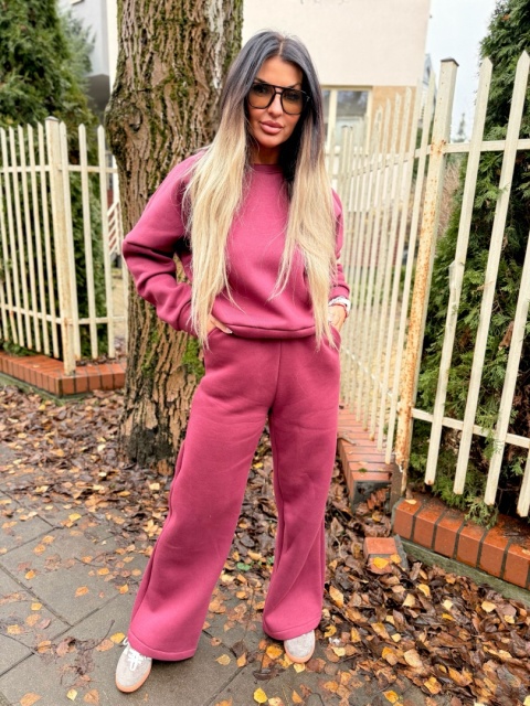 Ocieplany komplet dresowy MAURO I BORDO| one size