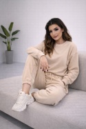 Oversize komplet dresowy MOVE| BEŻ | one size