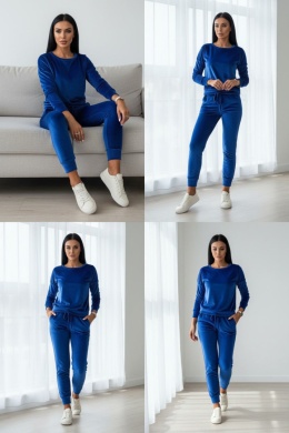 Welurowy komplet dresowy VITO I chaber I one size