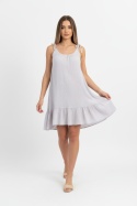 Sukienka oversize SANDY | SZARY | one size