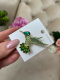 Damska broszka GLAMOROUS | zielony koliber | cyrkonie | zapięcie typu agrafka | intetnsywne kolory
