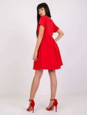 Bawełniana sukienka DITA czerwień