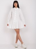 Sukienka koszulowa szmizjerka SOPHIA biały