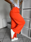 Spodnie typu palazzo DYLAN | mandarynka | one size
